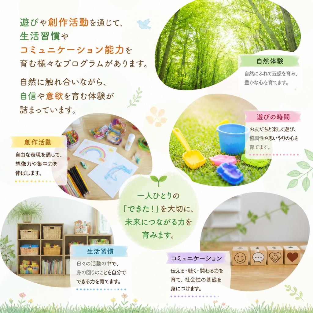 多様な活動で楽しく学ぶ